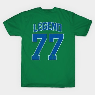 Legend 77 Luka Doncic Retro Blue T-Shirt